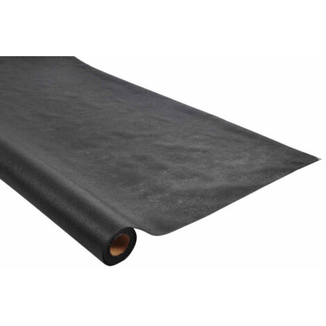 Nappe Plastique "Intissé" 1,20x10m Noir