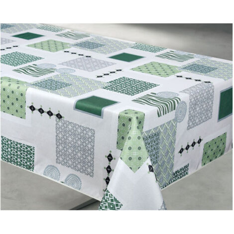 Nappe Polyester 140x240cm Ambre Kaki Sur Cintre - Access Deco