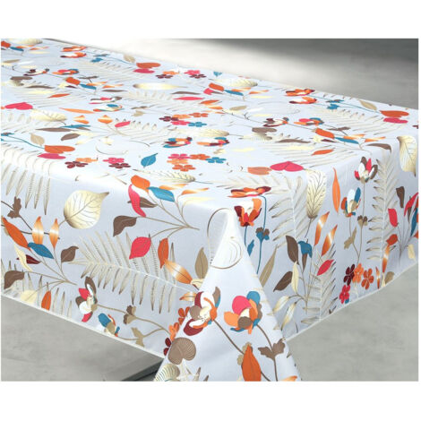 Nappe Polyester 140x240cm Oxana Beige Sur Cintre - Access Deco