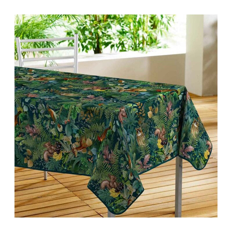 Douceur D'intérieur - Nappe Rectangle 140 x 240 cm Féerique - pvc Photoprint - Livraison gratuite
