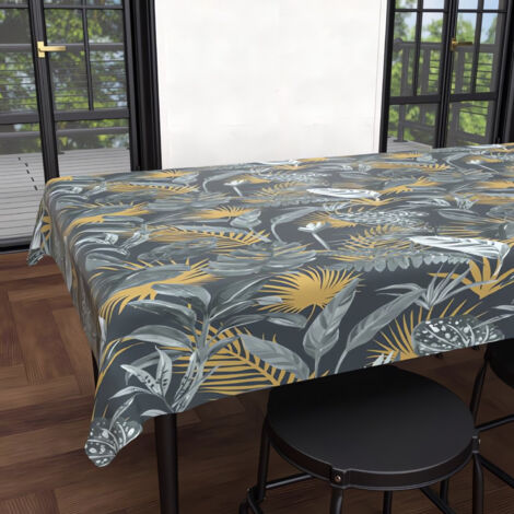Nappe rectangle anti-tâches 140x300 cm TROPIC, par Soleil d'Ocre