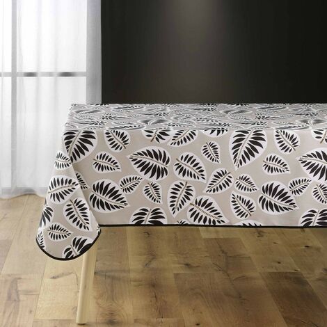 Nappe rectangulaire 150x240 cm Alma noir