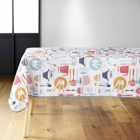 Nappe rectangulaire 150x240 cm Kitchen multicolore