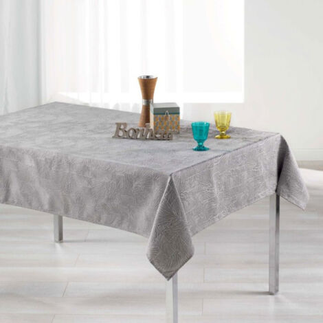 Nappe Rectangulaire "Alisson" 140x300cm Gris
