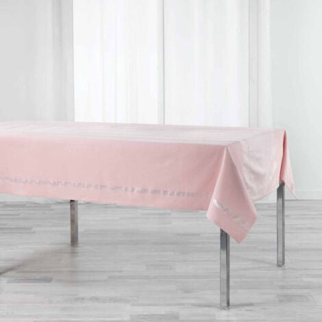 Nappe rectangulaire 140x240 cm Chaumont ficelle coton