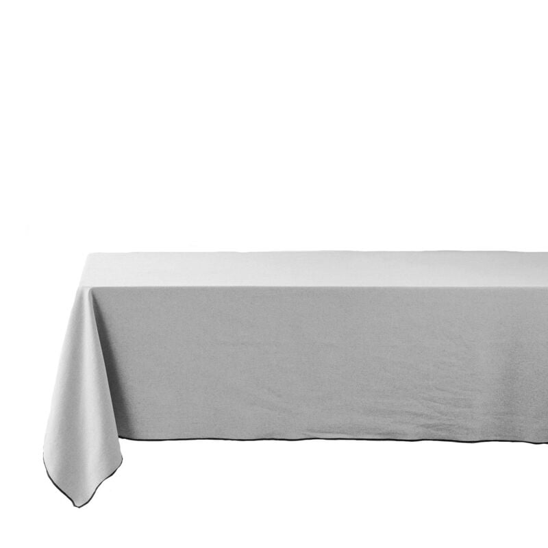 Douceur D'intérieur - Nappe rectangulaire en coton recyclé Anaïs