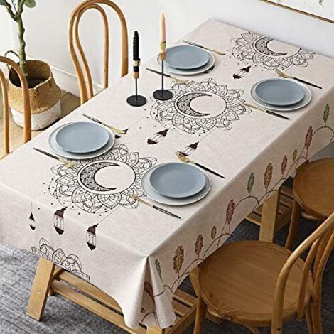 Nappe rectangulaire enduite, imperméable, 140 x 180 cm