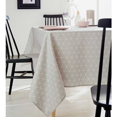 Nappe Rectangulaire "Scandinave" Beige 150x300 cm