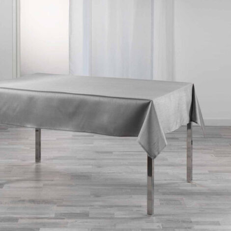 Nappe Rectangulaire "Shana" 150x240cm Gris Perle