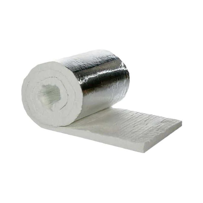 Nappe réfractaire bio-soluble SuperWool Plus - 1 face Alu (carton complet) 25 mm