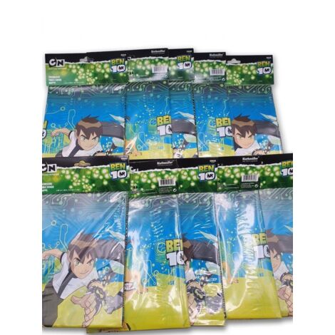Nappe RIETHMÜLLER THE PARTY COMPANY - Ben 10 - 1,80 m x 1,20 m - Idéale pour fêtes et anniversaires - Voir photos pour détails