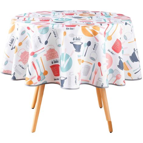 1001KDO Nappe ronde 160 cm kitchen