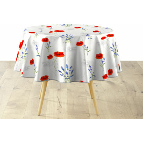 Nappe Ronde Ø160 cm – PVC Imperméable – Facile d’Entretien - SISTERON