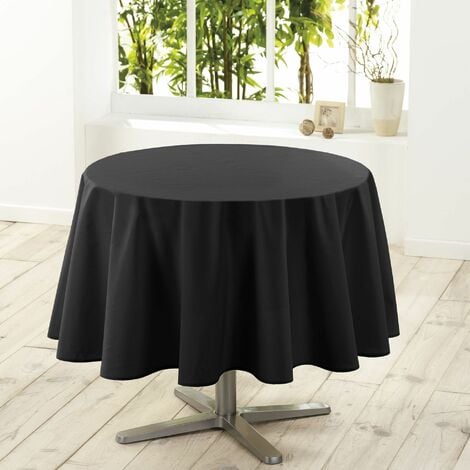 Nappe noire, 137 * 274cm nappe, nappe rectangulaire, nappe en