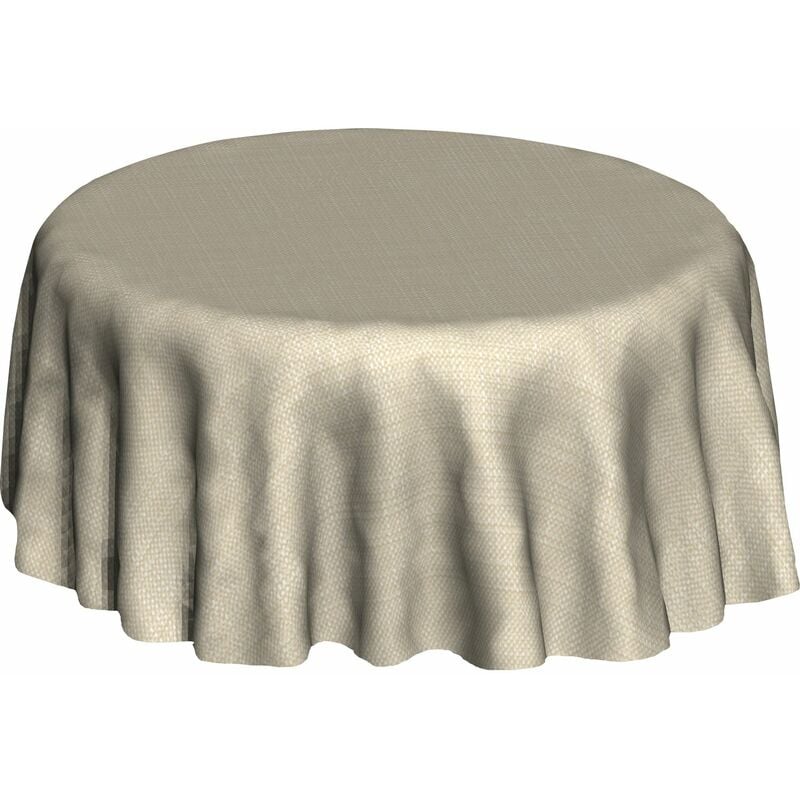 CPM - Nappe ronde en toile cirée design Lining