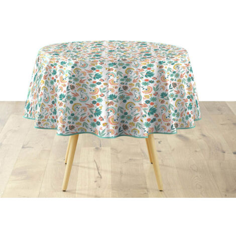 Nappe Ronde Imprimé "Indiana" 160cm Multicolore