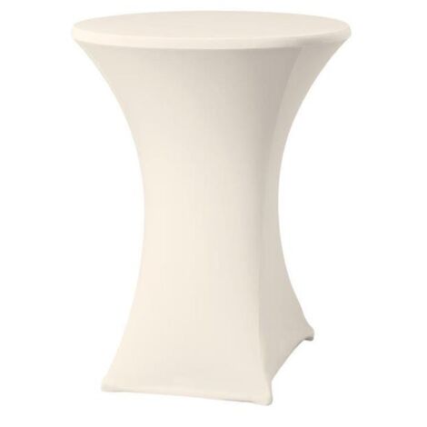 Nappe ronde Symposium, blanche