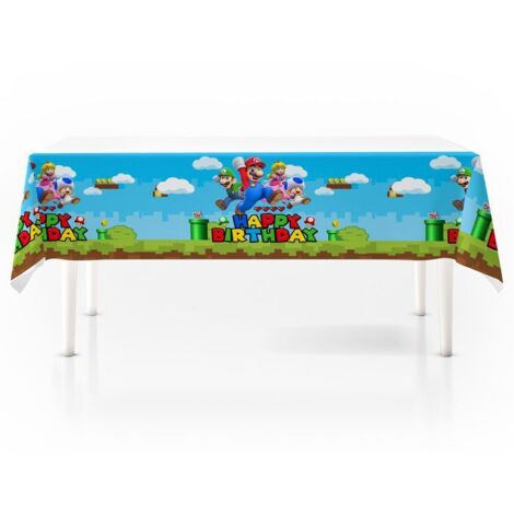 Nappe - Super Mario - 1 Pièce - 42,5"x70,8" - Multicolore - Rectangulaire