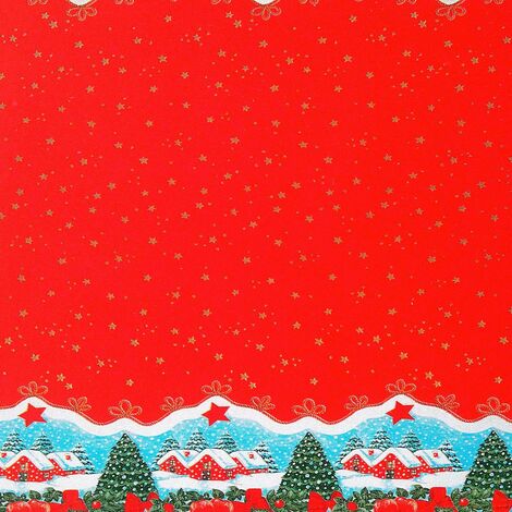 Nappe Toile cirée au mètre Noel