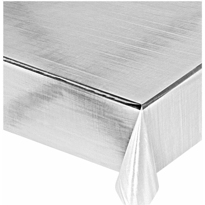 Emmevi Mv S.p.a. - Nappe Transparente Au Mètre H140 Moderne AntiTaches Plastifié Couverture de Table en Pvc Brillant - DIS.13