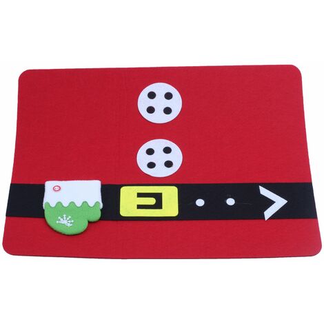 Napperons a tablette Tapis de la fourchette et du couteaux de l'Ouest du pere Tapis de la table 45 34 cm