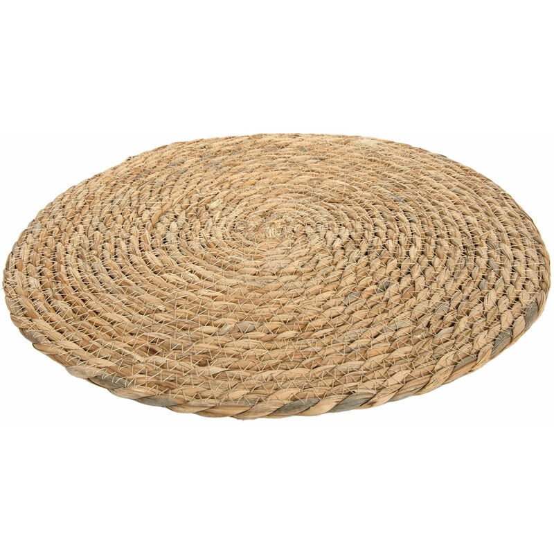 Spetebo - Napperons en jonc de mer / jacinthe d'eau - ø 38 cm - lot de 12