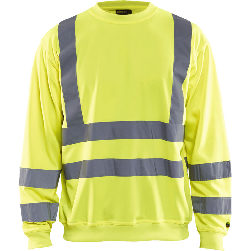 Sudadera de trabajo de alta visibilidad 3341 - Amarillo fluorescente 6XL
