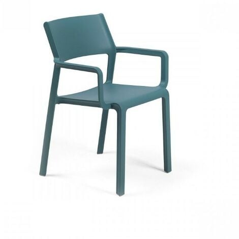Nardi Sedia con Braccioli Trill da Esterno in Fiberglass - Ottanio