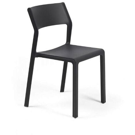 Nardi Sedia Trill Bistrot da Esterno in Fiberglass - Antracite