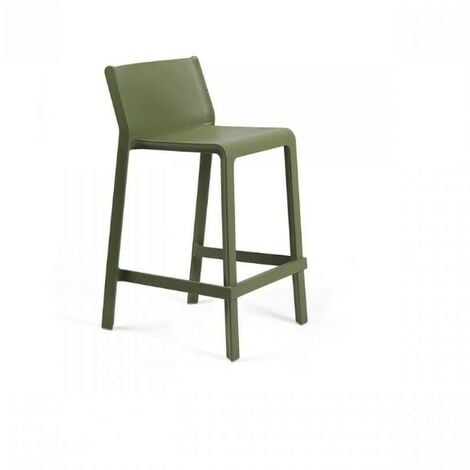 Nardi Sgabello Trill Mini da Esterno in Fiberglass Impilabile - Agave