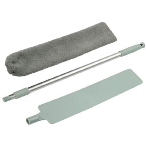 Narrow Space Cleaning Brush - Washable Micro Duster - Microfiber Duster with Extendable Long Handle - Flexible and Convenient