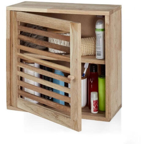 Narrow wall cabinet with door
