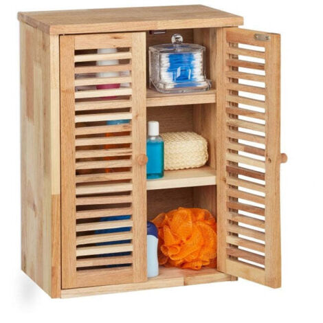 Narrow wooden cabinet