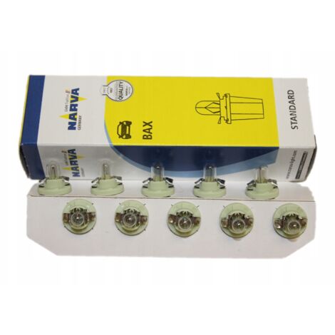 Narva Glühbirnen 2W 12W BAX8,5D BAX 2 W 170523000 1 STÜCK