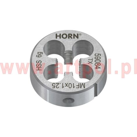 Narzynka M10x1,25mm, Artpol tool, filetage intérieur, idéal pour les travaux de précision sur les métaux, acier de haute qualité, filetage fin pour les pièces de taille moyenne.