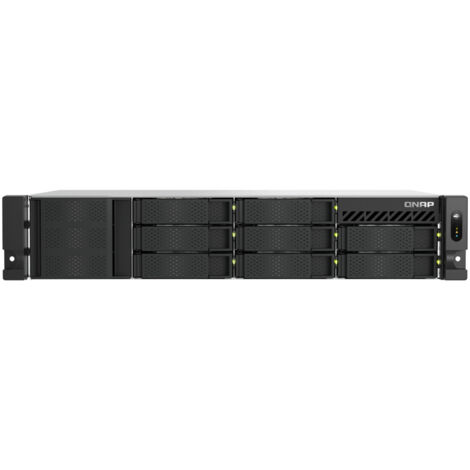 Nas Qnap per TS-855eU montaggio su rack con 8 alloggiamenti Nero C5125