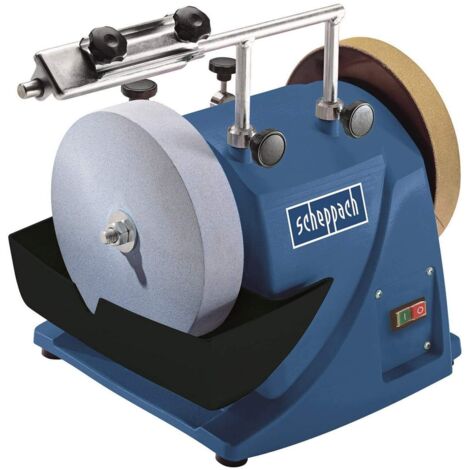 NASS-SCHLEIFSYSTEM MESSER SCHÄRFGERÄT NASS SCHLEIFMASCHINE SCHEPPACH TIGER 2000S