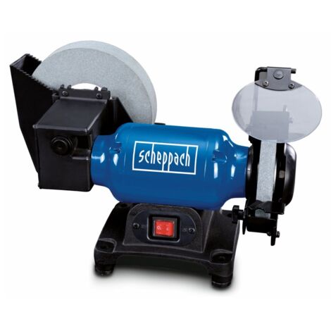 Nass- und Trockenschleifer BG200W - 250W Ø200mm Schleifstein Funkenschutz Werkstückauflage