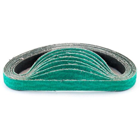Nastri abrasivi per Levigatrici, Lime 10x330 - Grana 80 - 10 Pz