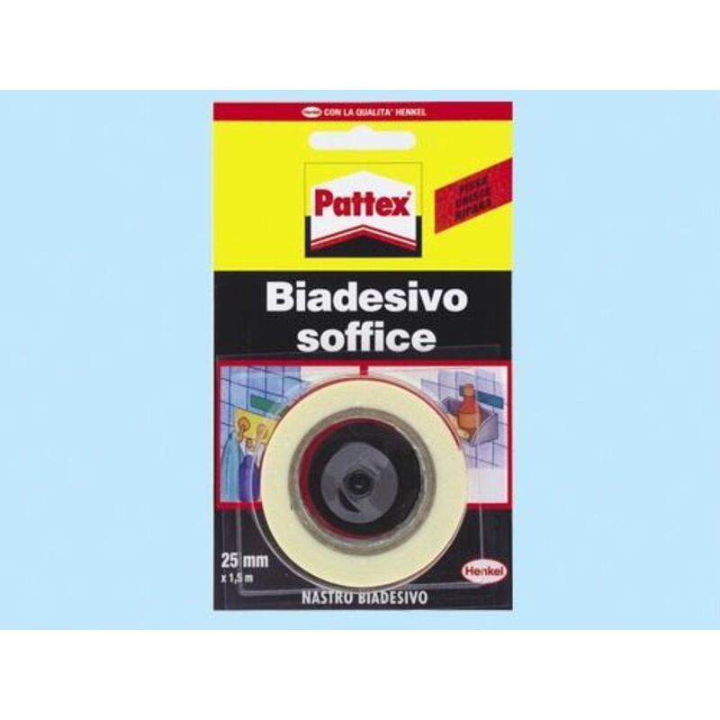 Nastro Biadesivo Soffice Pattex Mm. 25x1.5mm