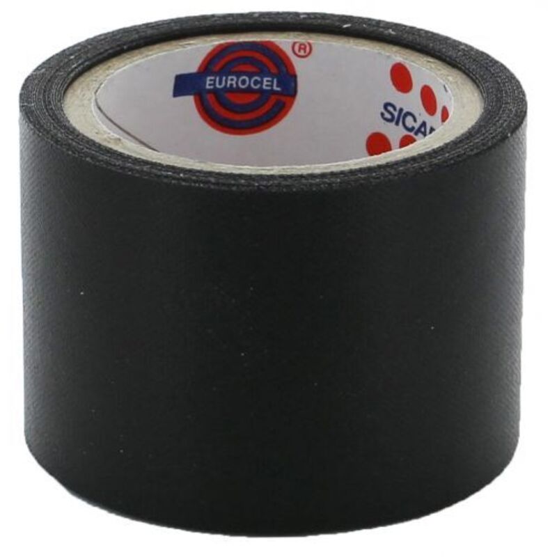 Nastro telato adesivo mm.38xml.2,70 nero