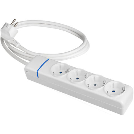 Nastro a 4 prese senza interruttore Solera 8014p 250 V 16 A (1,5 m)