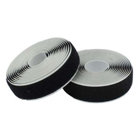 Nastro A Strappo Adesivo Nero Mm.20 Mt.2,5