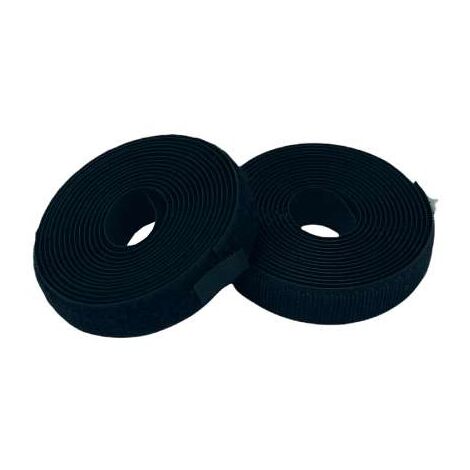 Nastro A Strappo Da Cucire Nero Mm.20 Mt.2,5