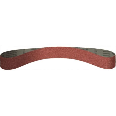 Nastro abrasivo CS 310 XF L.455mm P.13mm K.80 per corindone STA / INOX / NE KLINGSPOR (Per 25)