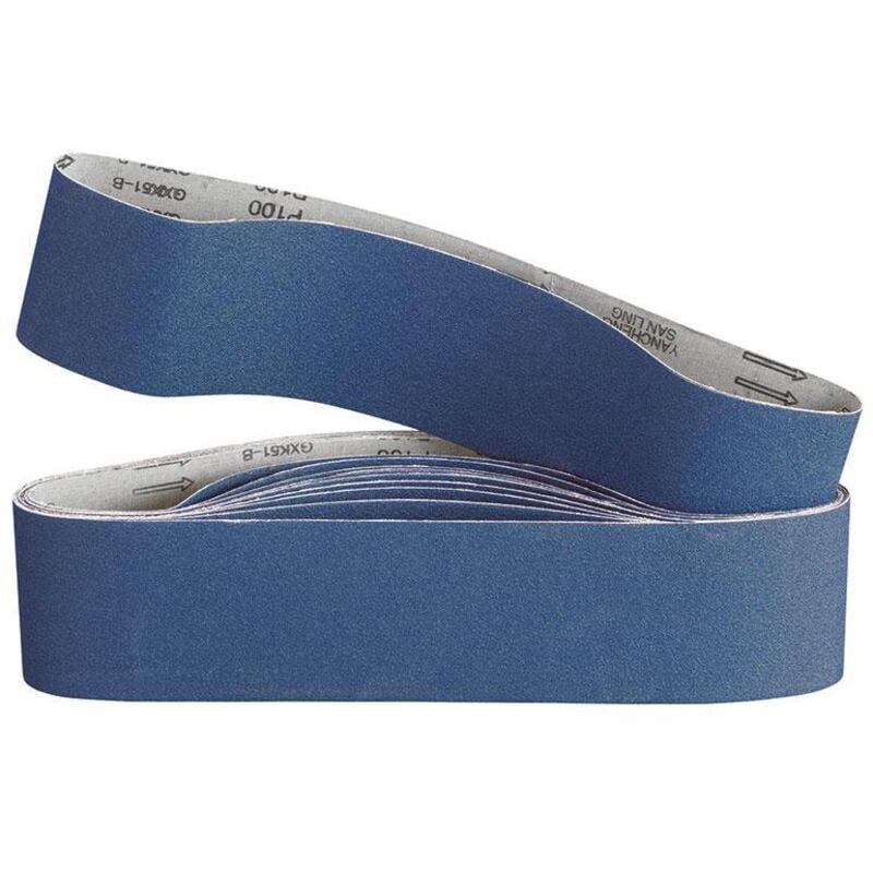 Nastri abrasivi in tela zirconio 914 x 100 mm