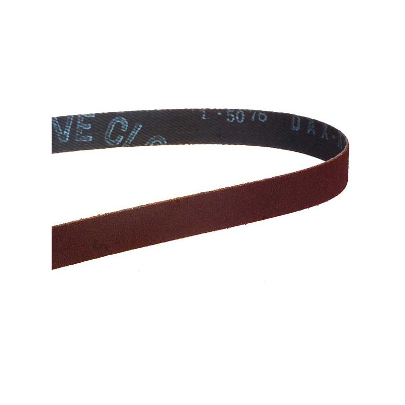 Nastro abrasivo multimateriale 13x533 mm Makita Grana 80 - 10 pezzi - A-34584