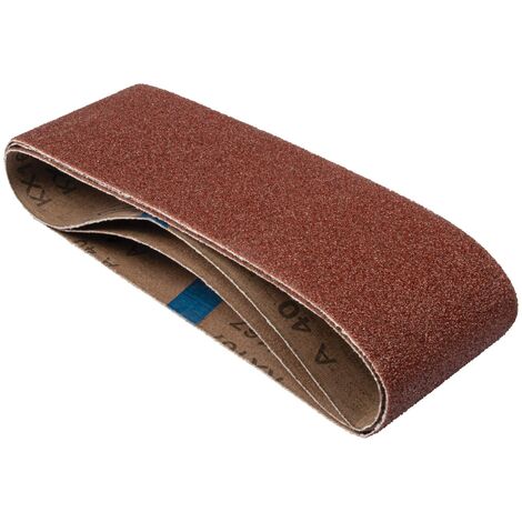 Nastro abrasivo Trend in ossido di alluminio 75 x 533 mm, 40 grana, AB/B75A/40A, Confezione da 3