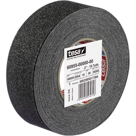 Nastro adesivo antiscivolo estrem flex.60955 nero/giallo L.18 m, P.50 mm