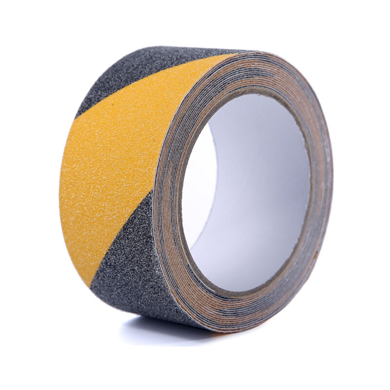 Nastro Adesivo Antiscivolo Giallo Nero 10 mx 5 cm